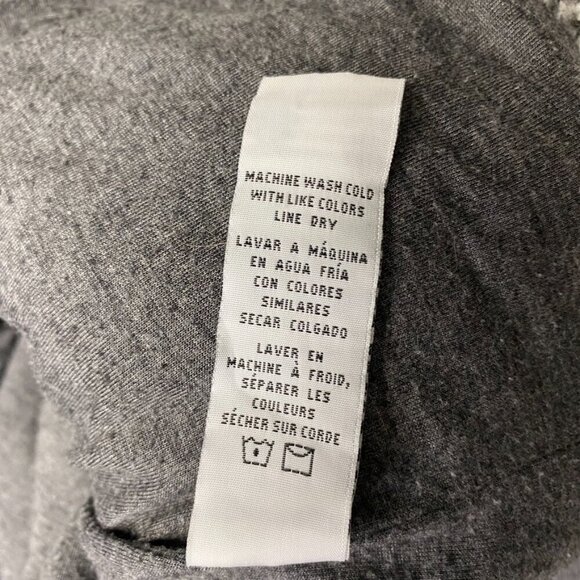 Thread and Supply Grey Sherpa 1/4 Zip Sweatshirt Women's Size L - Picture 6 of 6